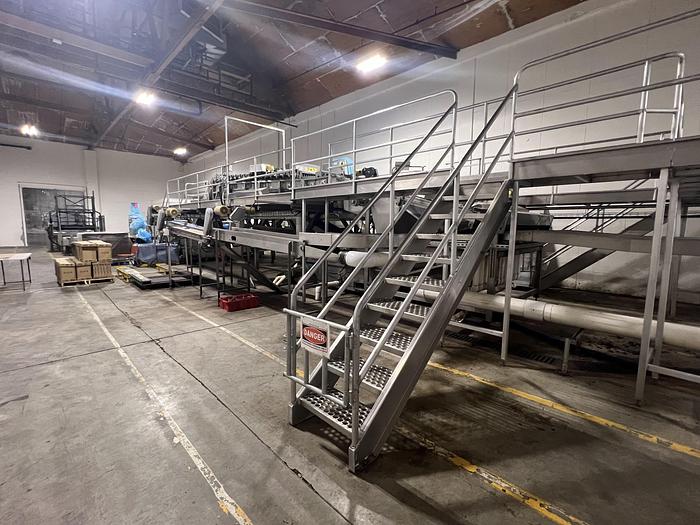 Used Compac (Van Doren) Cherry Sizing Line 2016 Complete Line