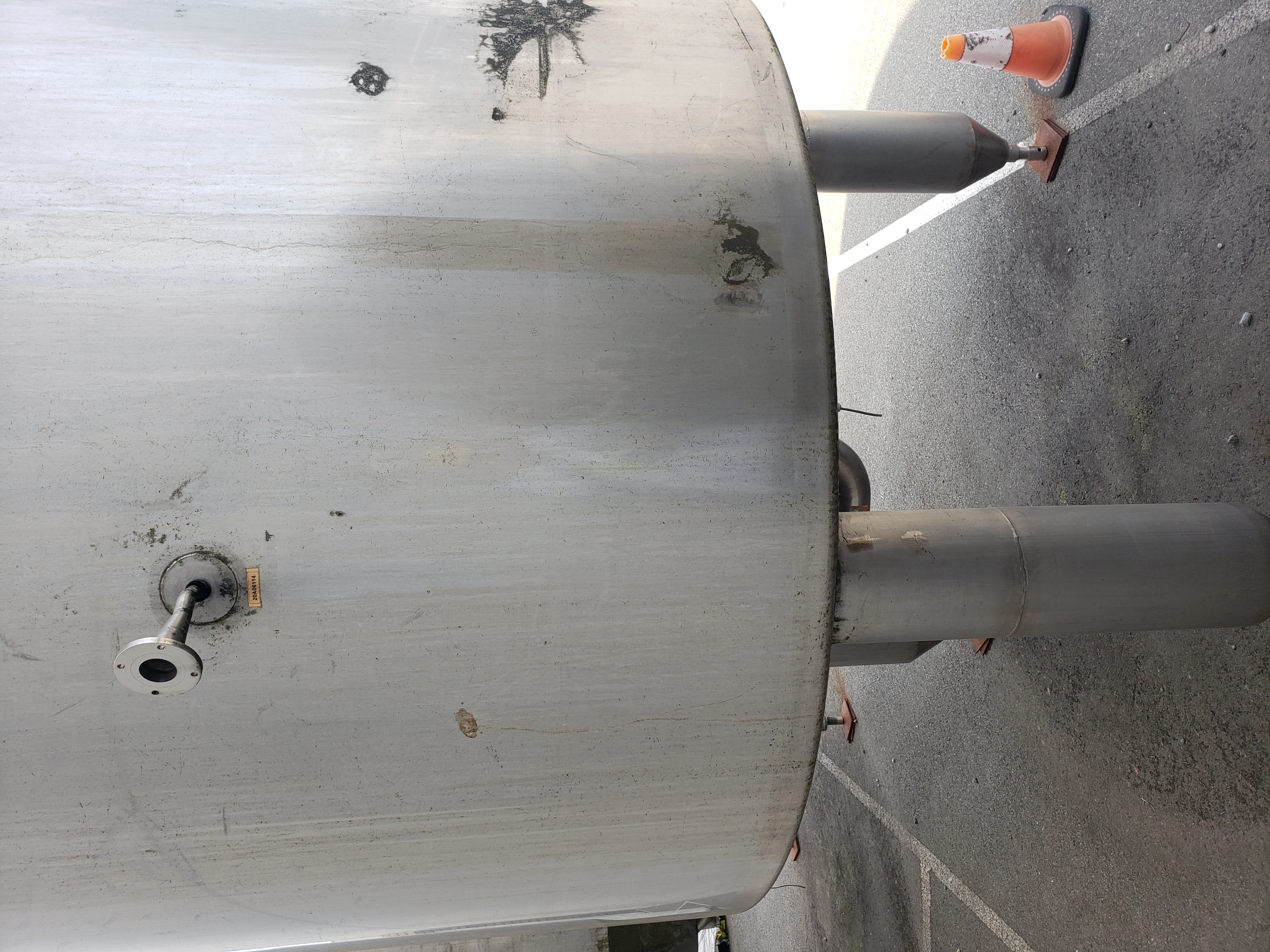 Used 12,000L SS Jacketed Tanks with Agitation