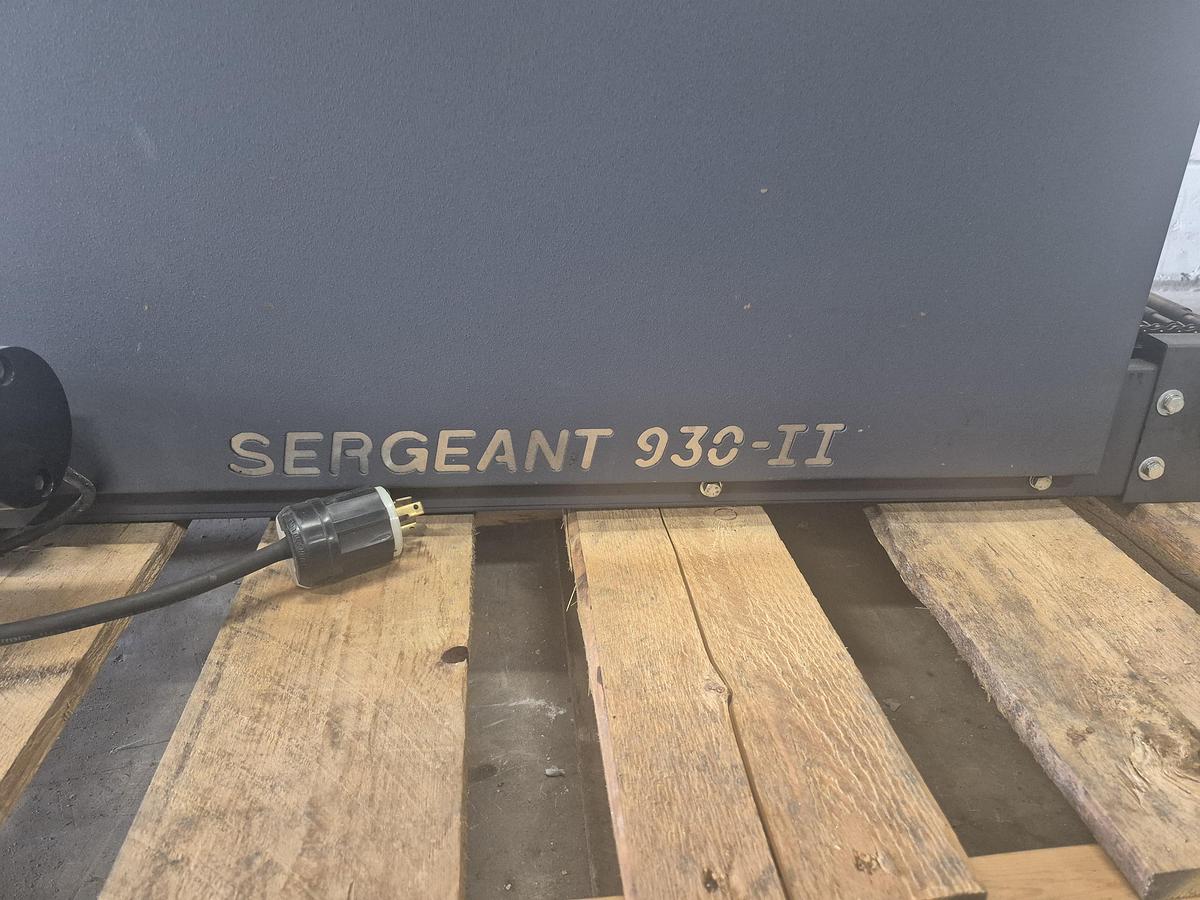 Used Sergeant 930-II-LR Shrink Tunnel