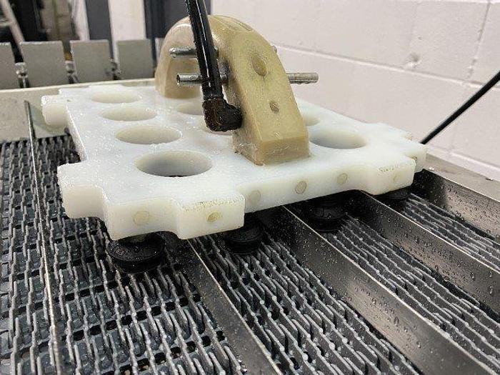 Used 8' Indexing Conveyor for Carton Packing