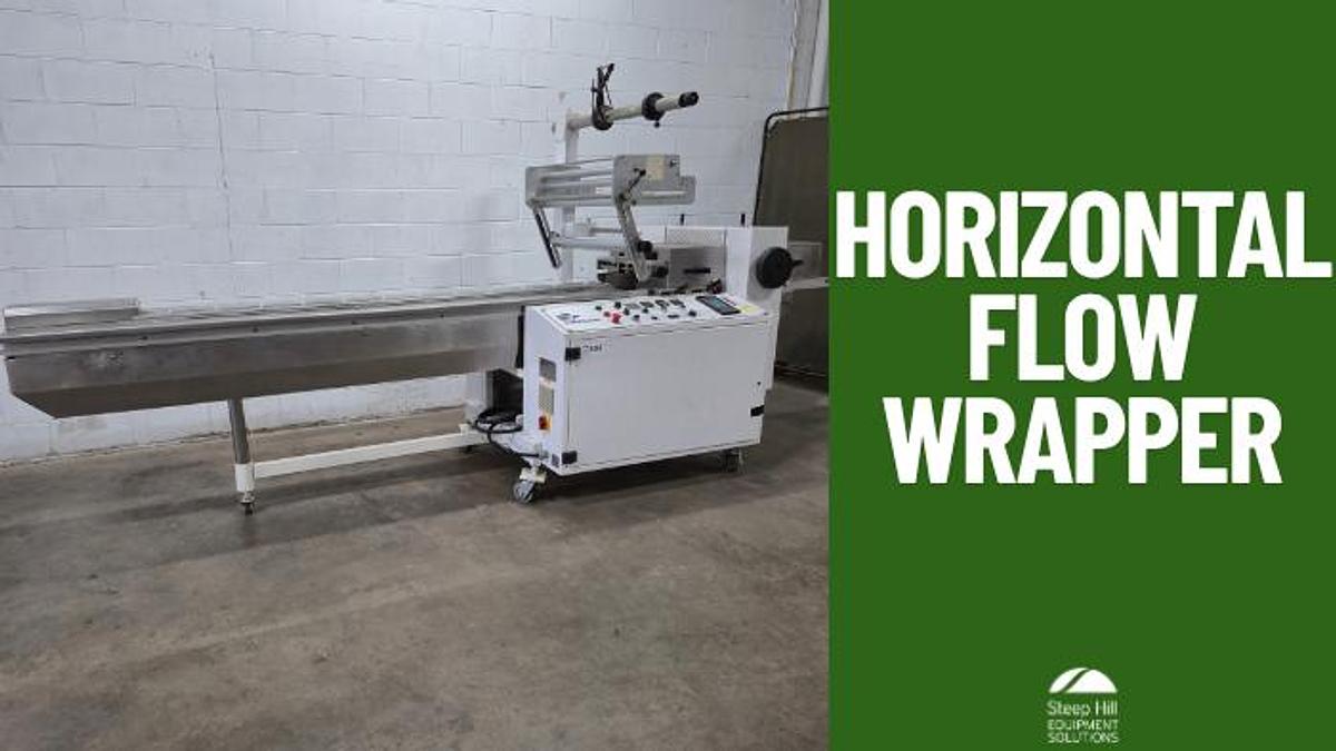 Used PFM Packaging Machinery Hurricane Horizontal Flow Packager