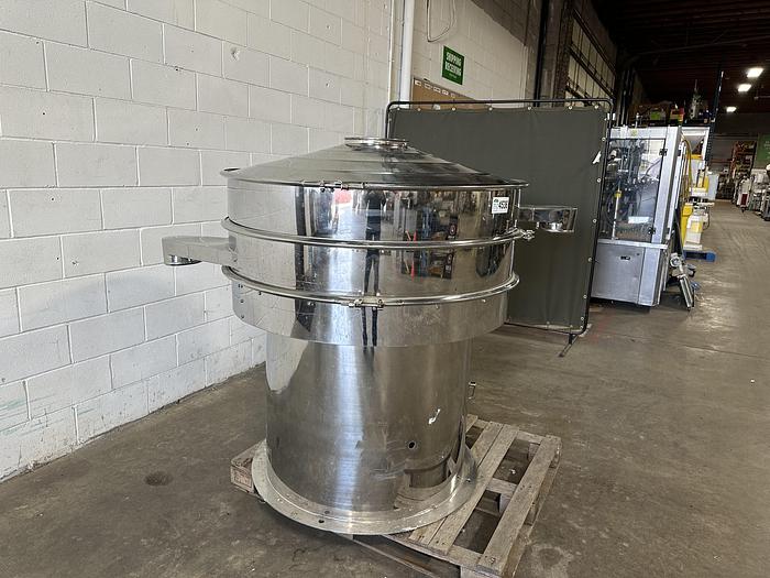 Used DZJX Round 2-Deck Vibratory Sifter Separator