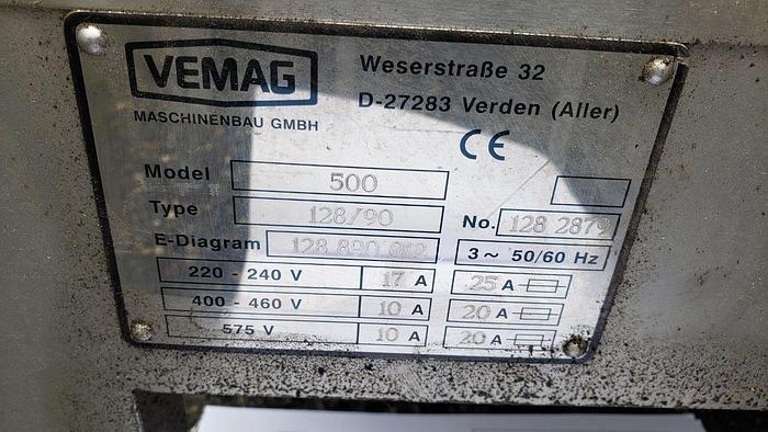 Used Vemag Robot 500 Vacuum Filler