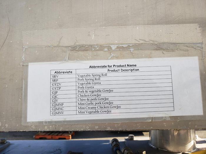 Used Daiei NF-12 Gyoza Machine