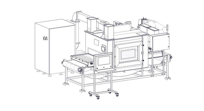Used NuWave 915 Microwave Belt Dryer