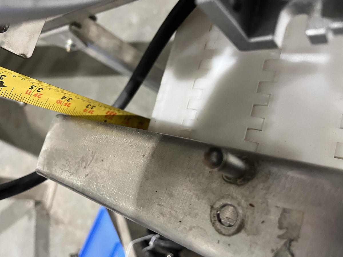 Used 13ft Incline Modular Belt Conveyor