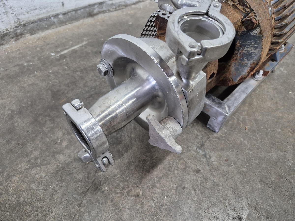 Used SS Centrifugal Pump with Motor (no plate)