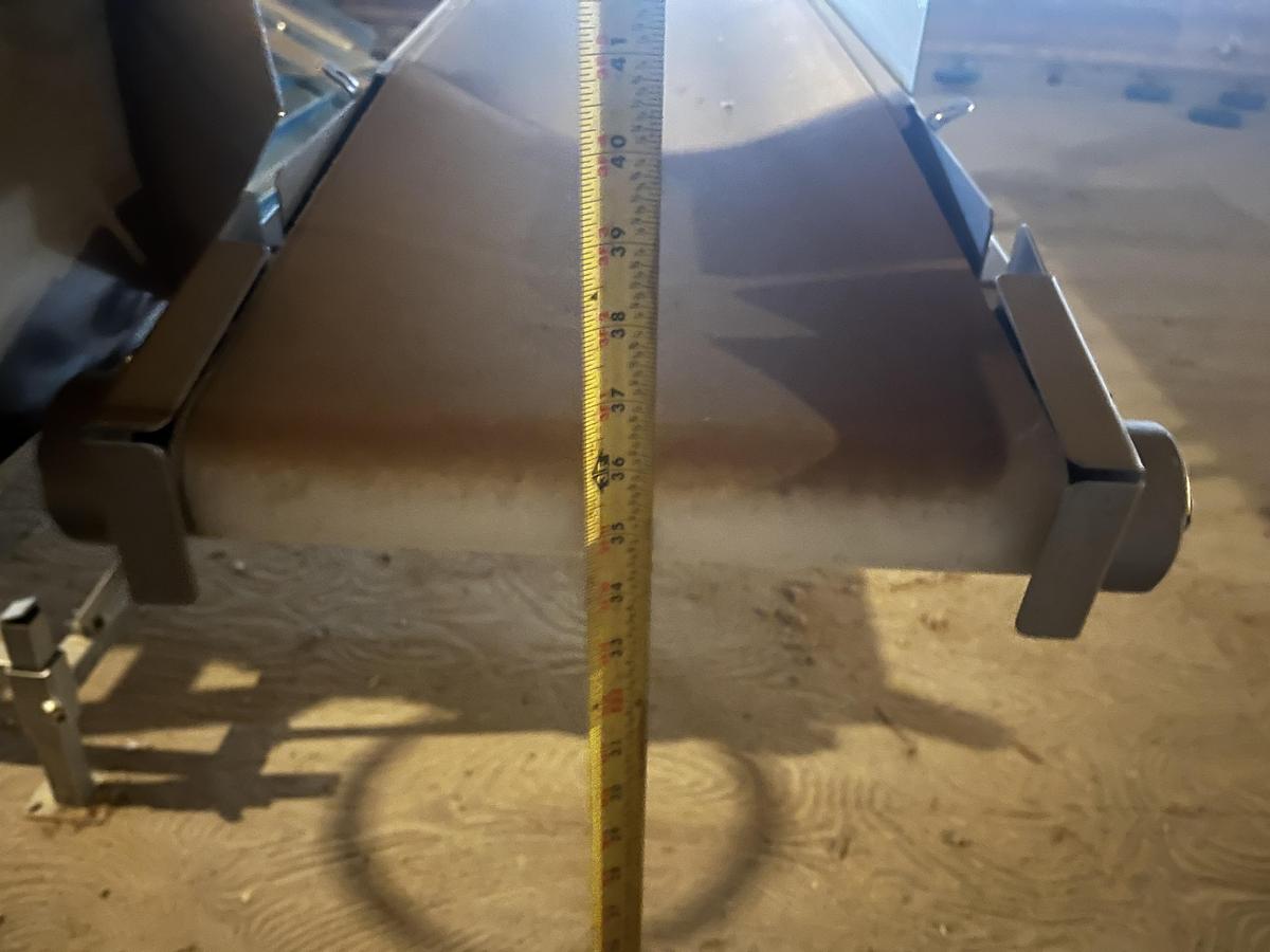 Used 9ft Long Flat Belt Conveyor
