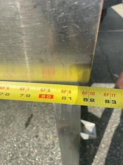 Used 1,000 Gallon Horizontal Cheese Vat