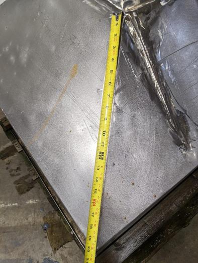 Used 200 Gallon SS Square Hopper