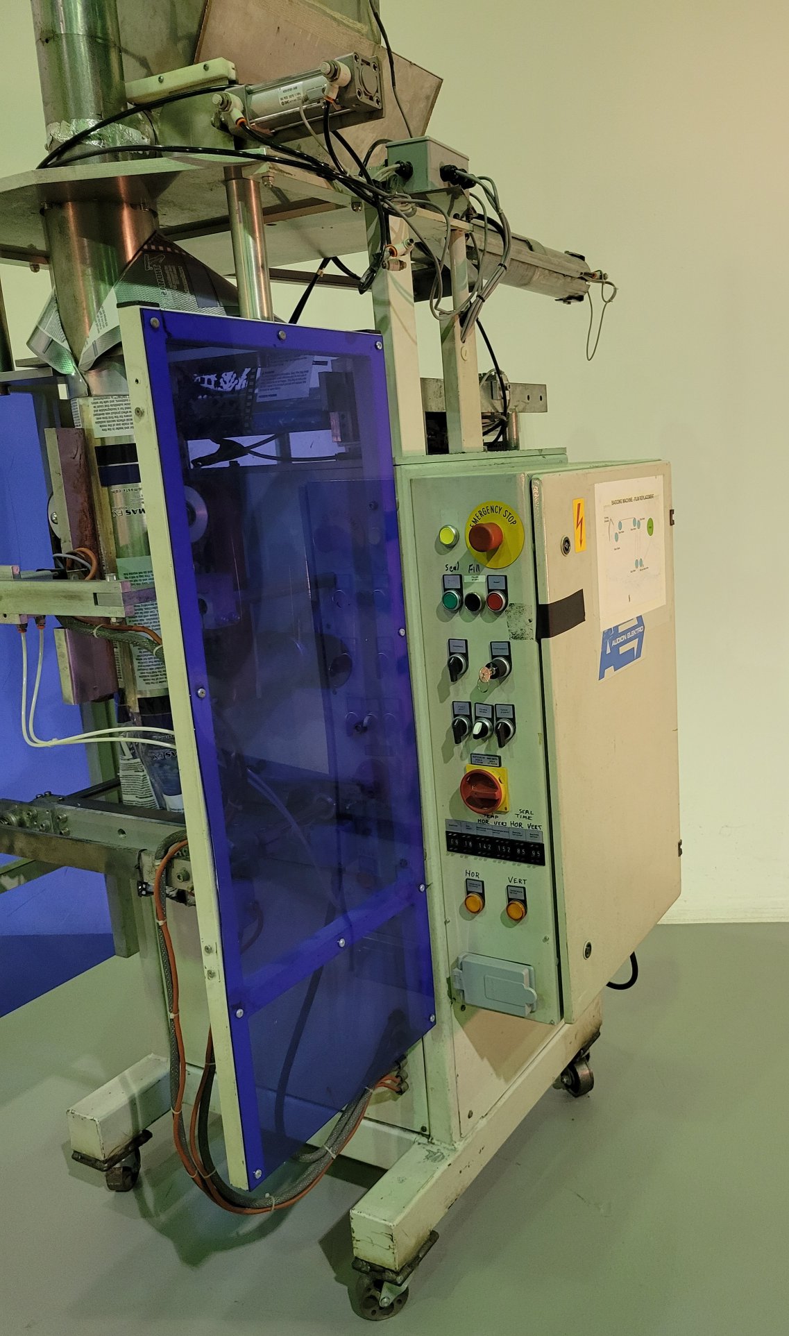 Used 8' Industrial Conveyor with Baldor 12 HP Motor