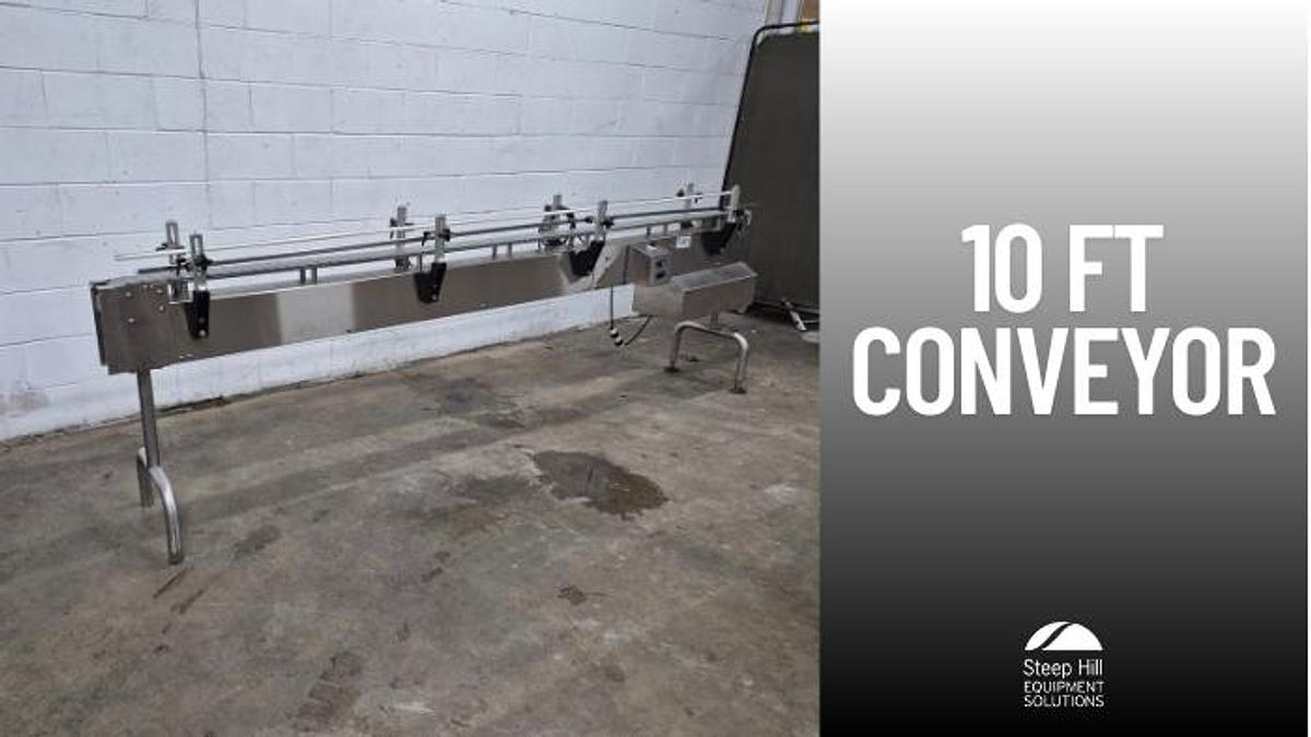 Used PharmaVeyor 10 Feet Conveyor