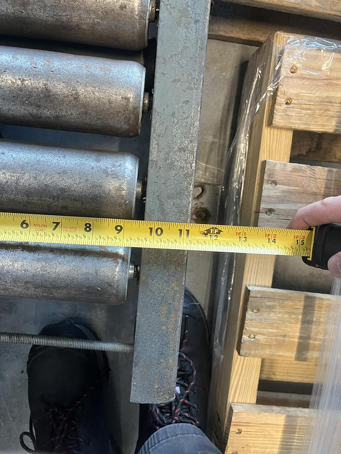 Used 2 Univeyor Gravity Roller Conveyors