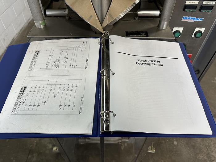 Used WeighPack VERTEK-750 VFFS Bagger