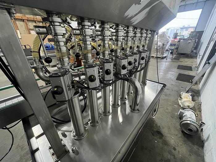 Used 8-Head Bottle Filler