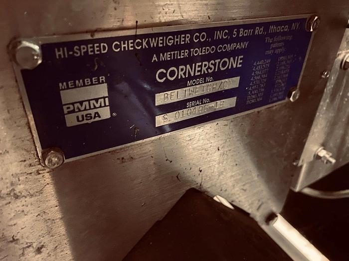 Used Mettler Toledo Hi-Speed Checkmate 2 Checkweigher