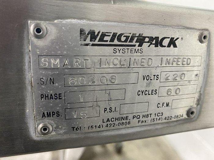 Used WeighPack Smart Inclined Infeed Conveyor