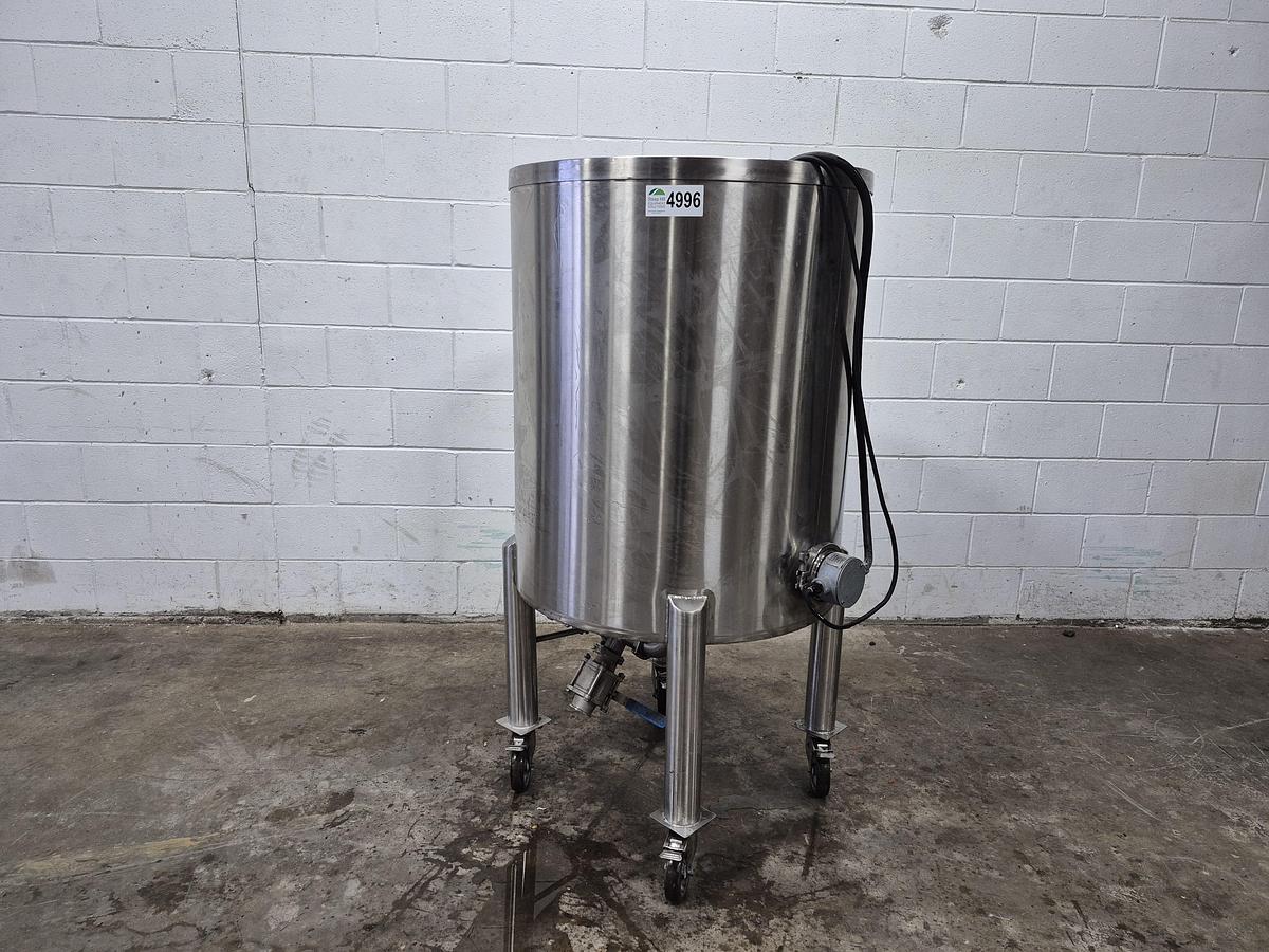 Used SS 100 Gallon Tank w/ Immersion Heater