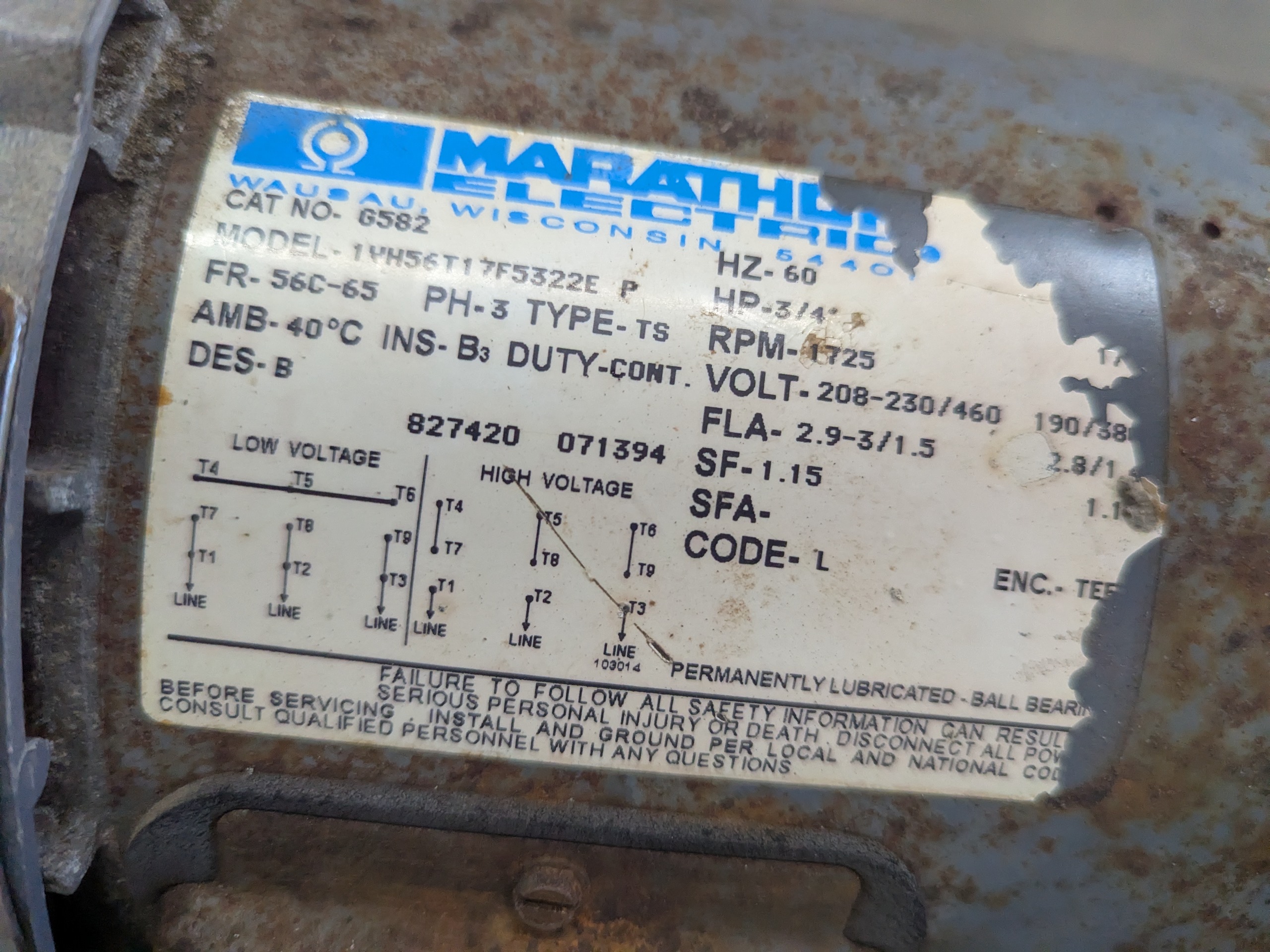 Used Waukesha 006 PD Pump