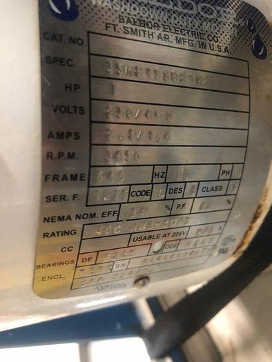 Used Silverson AX60 Pilot Scale Mixer