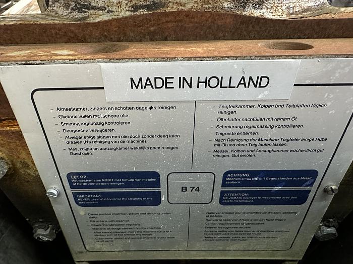 Used Benier Single Pocket Dough Divider