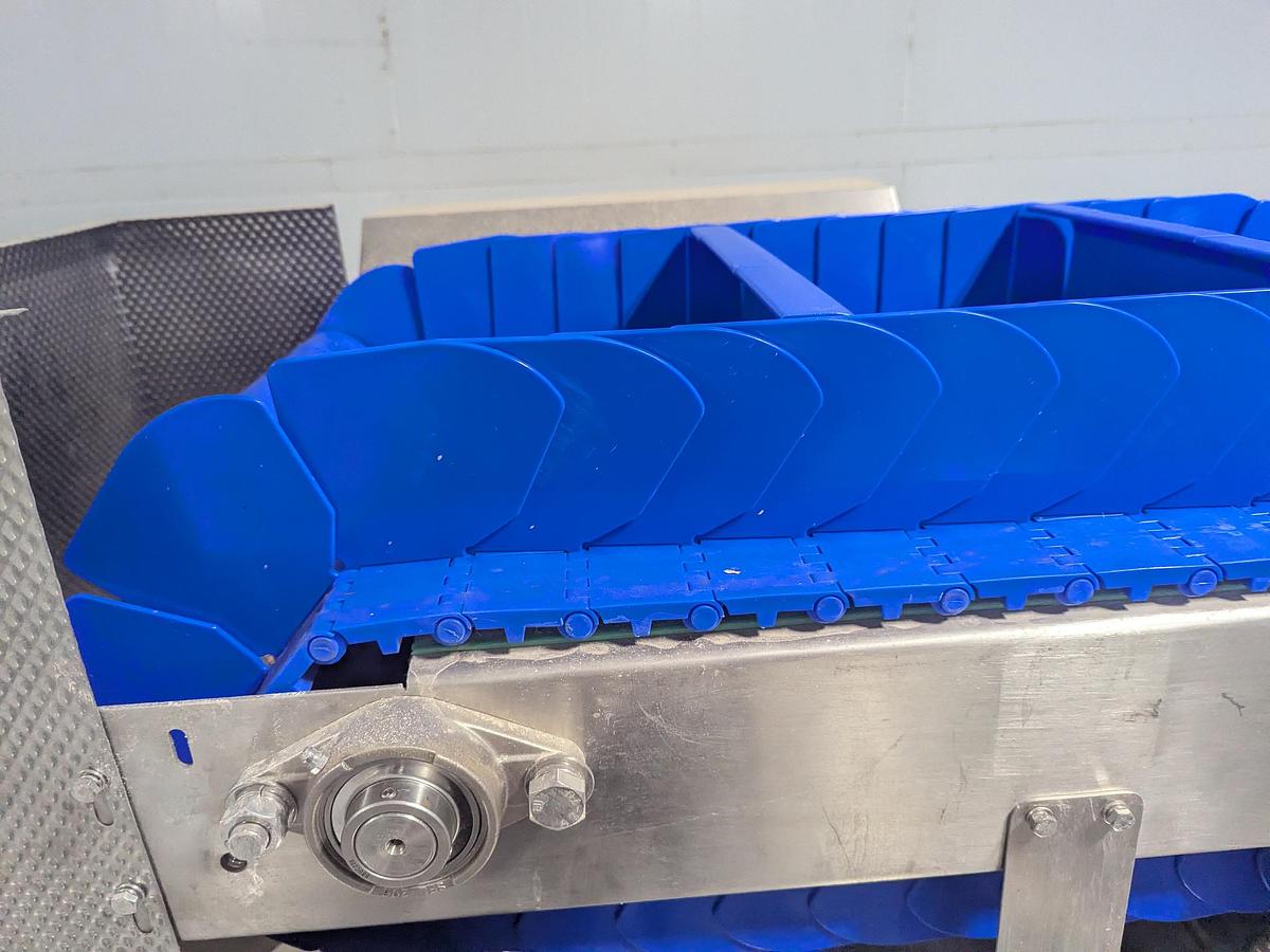 Used 10-Head Scale Bagger System with Infeed Conveyor 