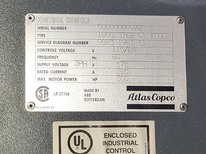 Used Atlas Copco ZR355 Air Compressor