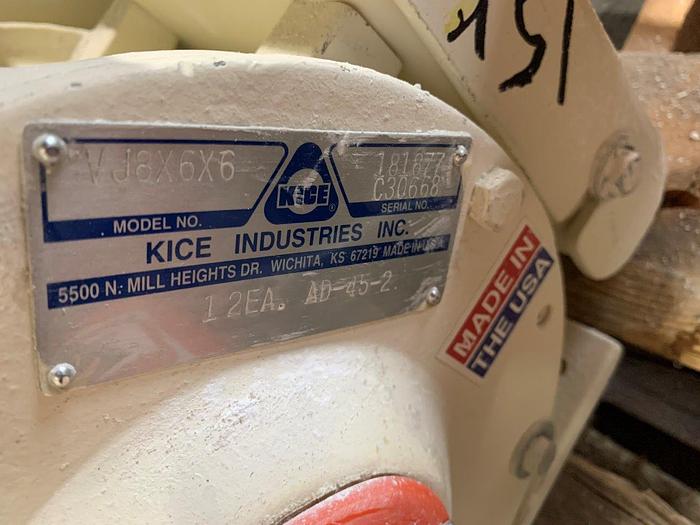 Used Kice VJ Rotary Airlock & Cyclone Collector