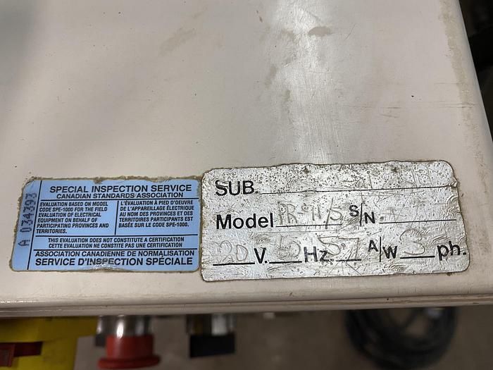 Used Tecna Saima PR 91S Pasta Mixer & Extruder