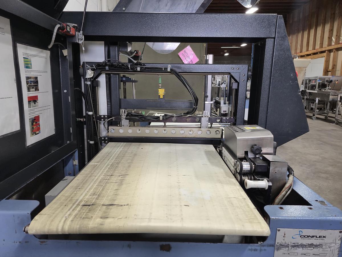Used Conflex Fusion Automatic Side Seal Shrink Wrapper