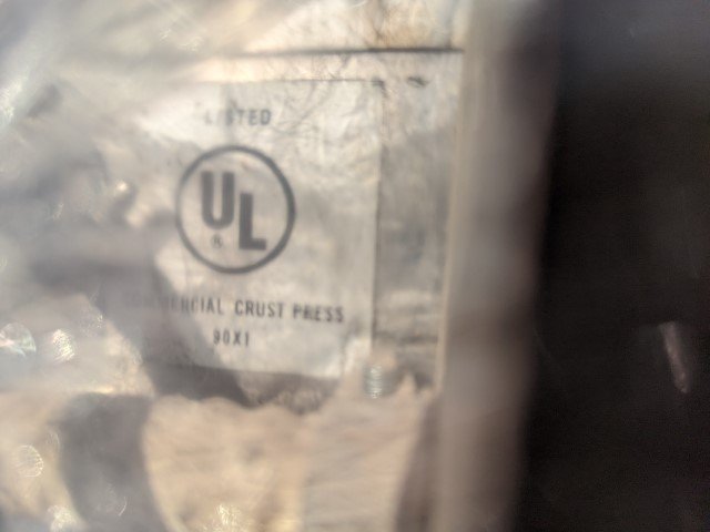 Used Comtec 2200 Pie Crust Press