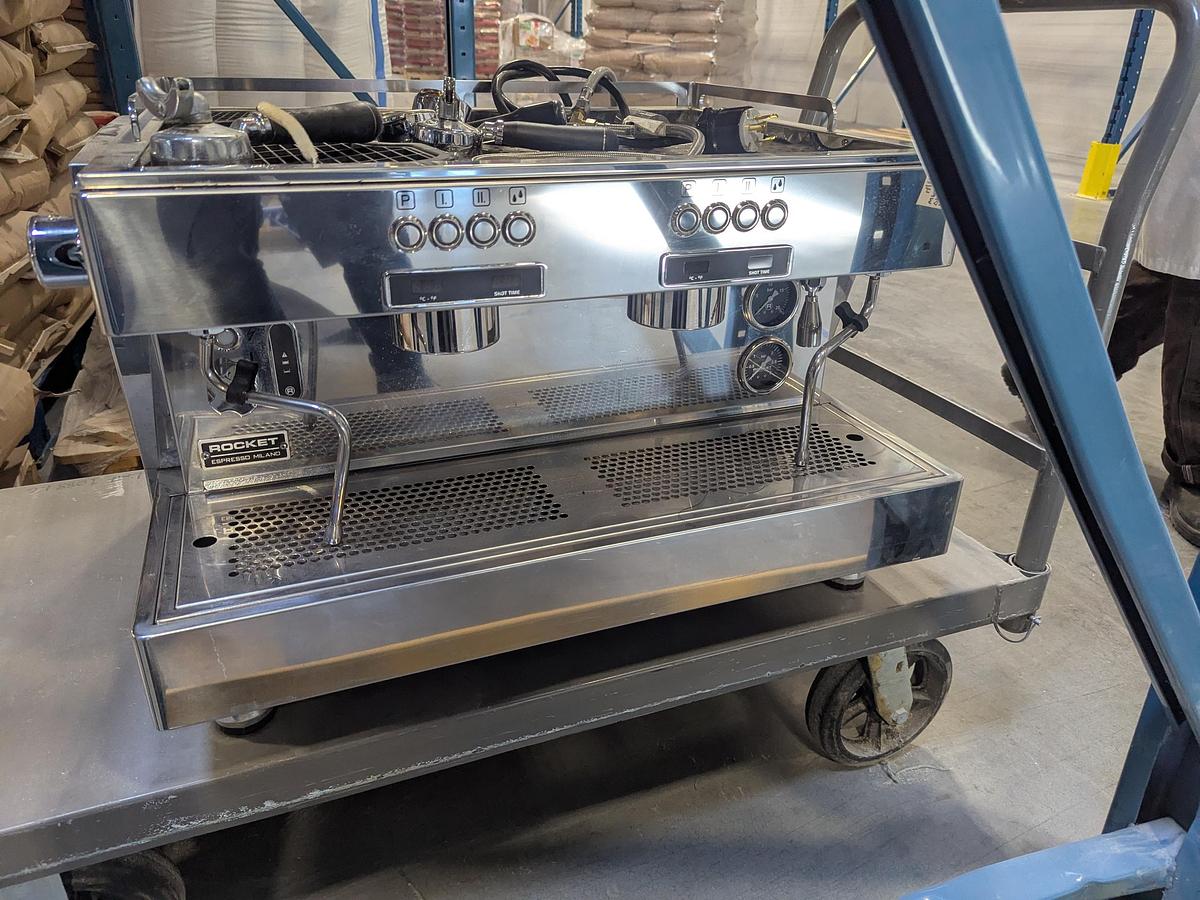 Used Rocket RE A Timer 2-Group Commercial Espresso Machine