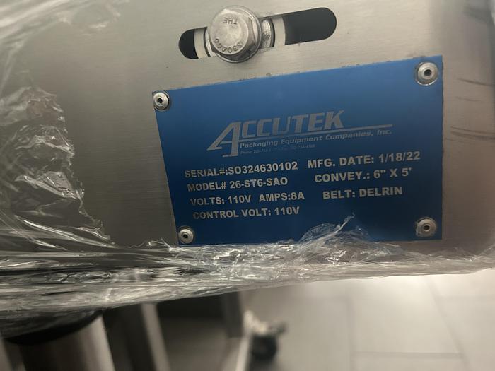 Used 5' Accutek Conveyor