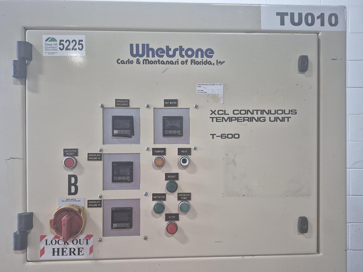 Used Carle & Montanari XCL Continuous Tempering Unit