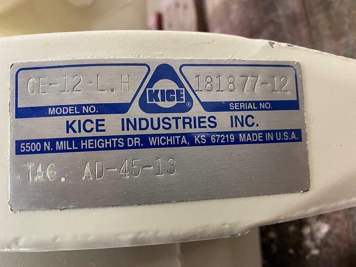 Used Kice VJ Rotary Airlock & Cyclone Collector