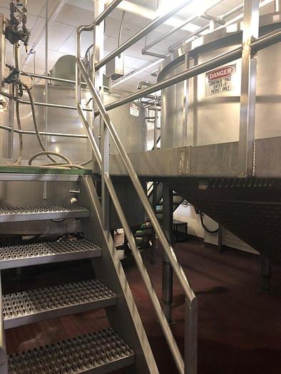 Used Metalcraft 1500 Gallon Jacketed Tank