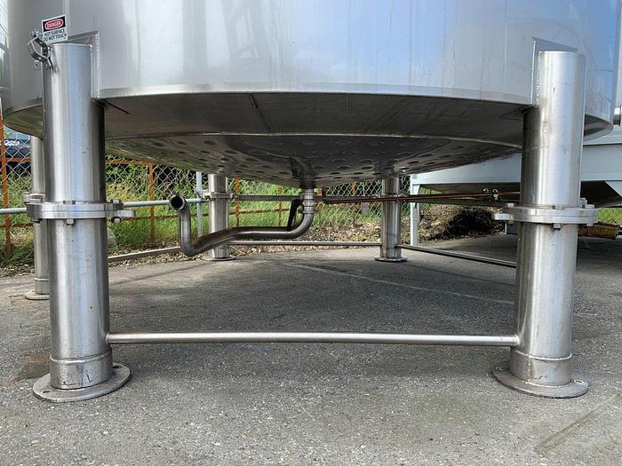 Used 10' Jacketed Cone-Bottom Tank