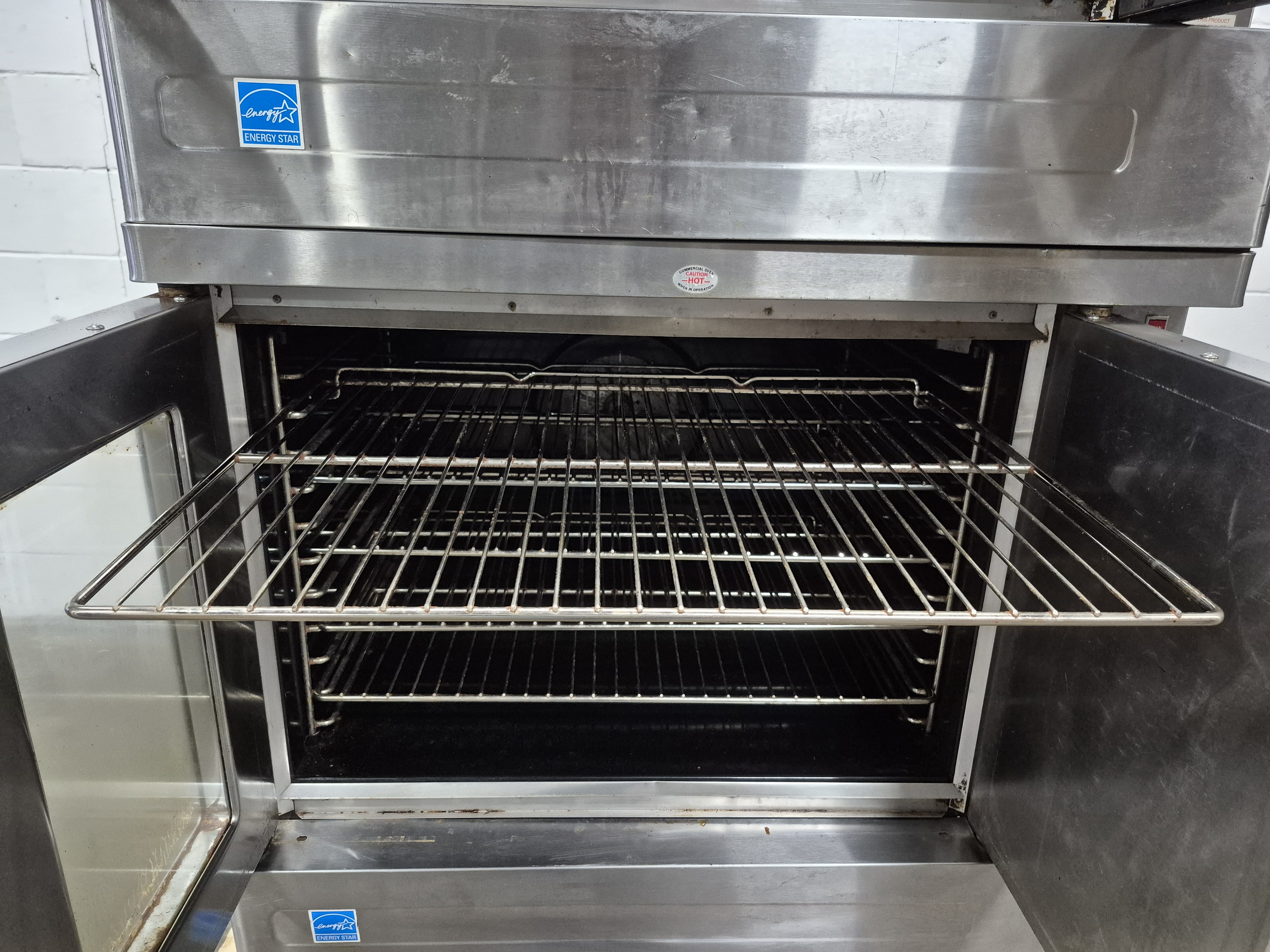 Used Blodgett SHO-E Double Stack Convection Ovens
