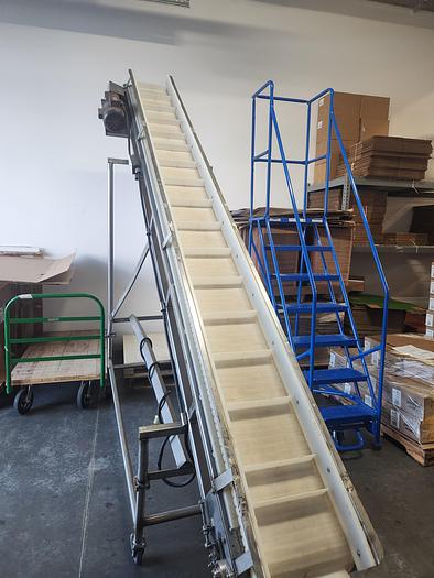 Used 12' Incline Conveyor
