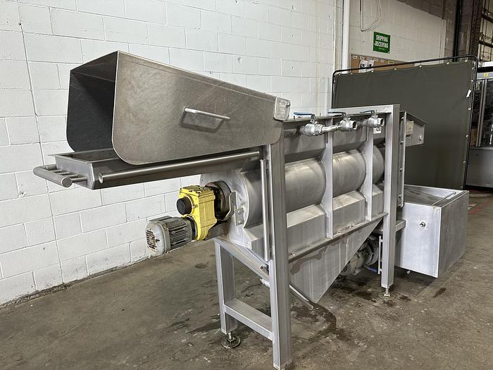 Used DTS Produce Corkscrew Wash Tank