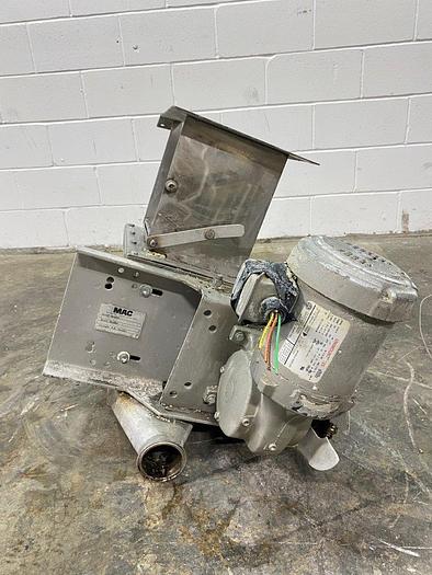 Used MAC MD20 SS Rotary Airlock Valve