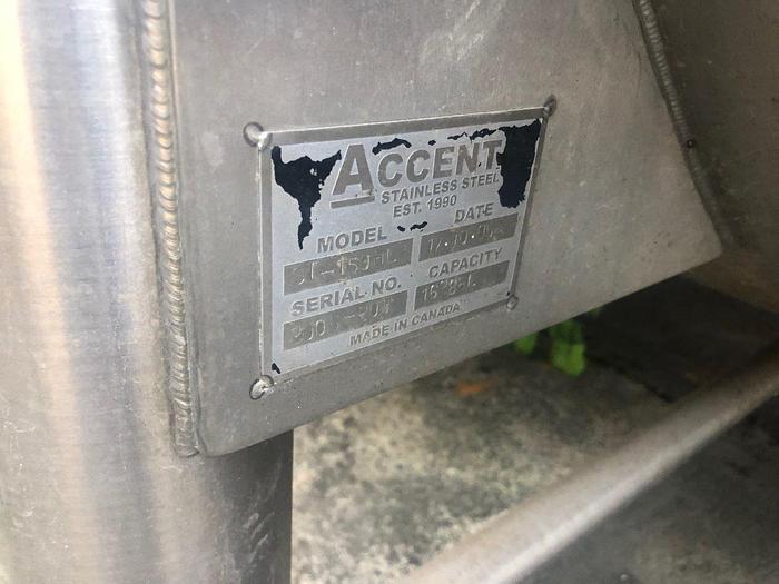 Used 4,000 Gallon SS Food Grade Tank