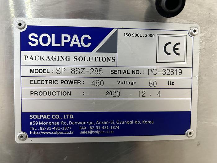 Used Viking 8S-285 Rotary Premade Pouch Machine