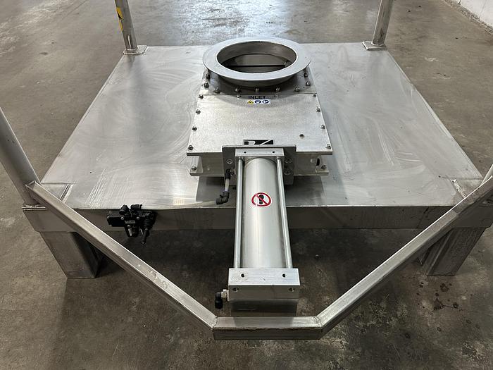 Used Vortex Pneumatic Tote Cage