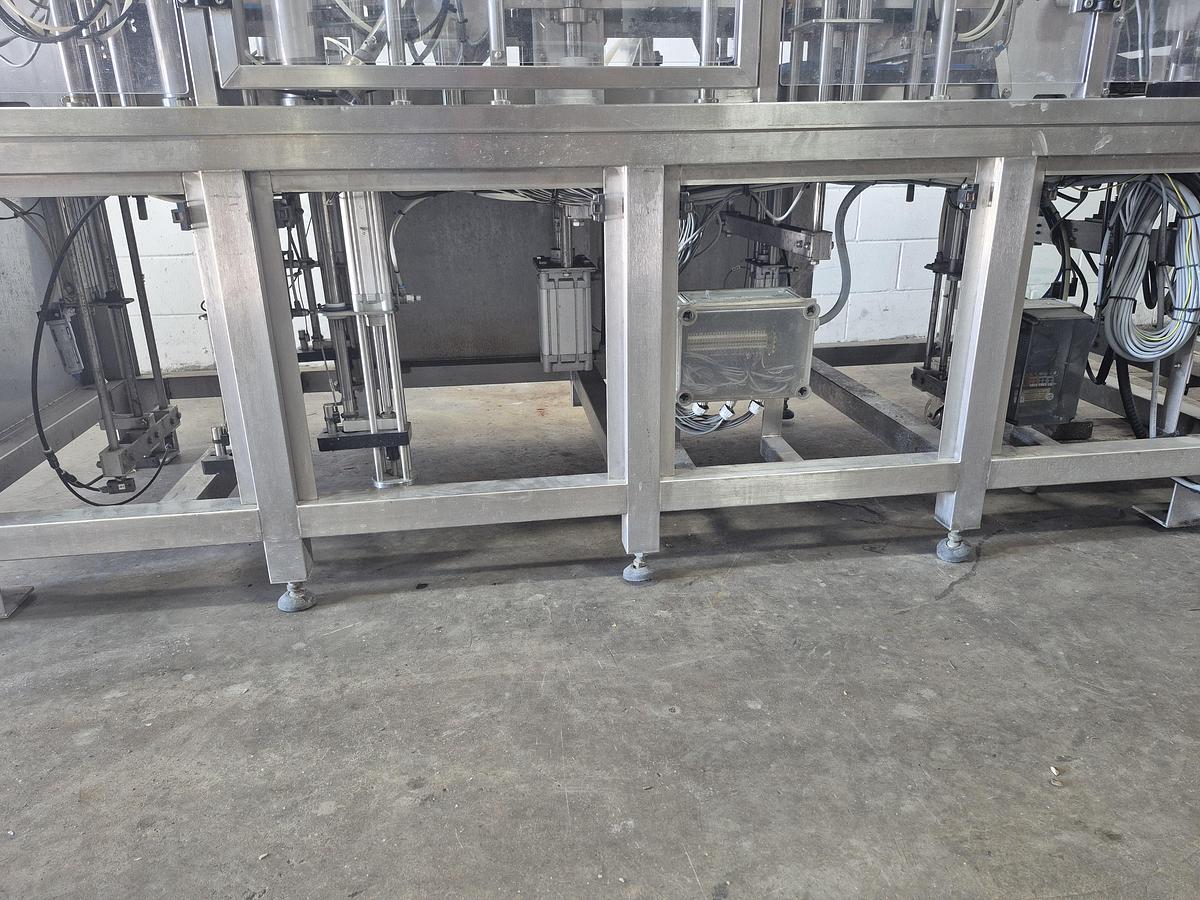 Used Pack Line PXG-3 Linear Cup Filler