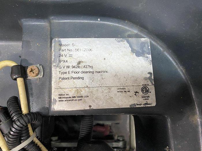 Used Advance SC750-28C Floor Scrubber