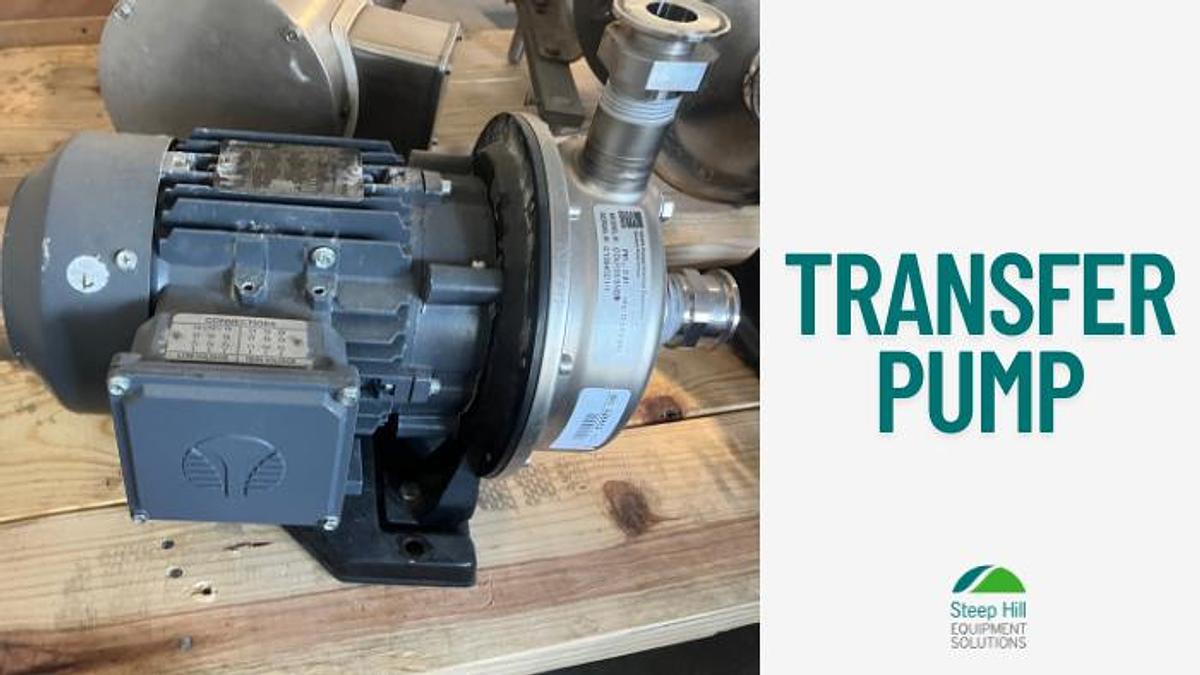 Used PD Pump with TechTop Motor