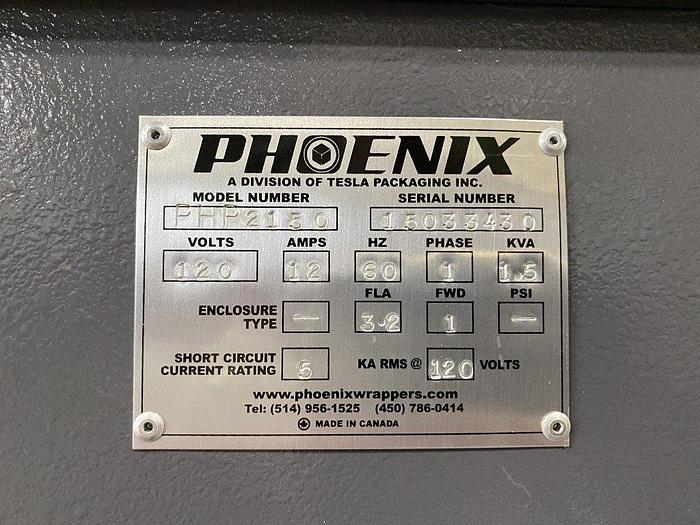Used Phoenix PHP-2150 Stretch Wrapper