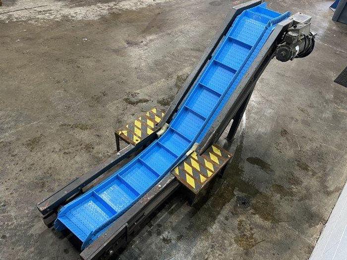 Used 3' High Z-Style Incline Conveyor