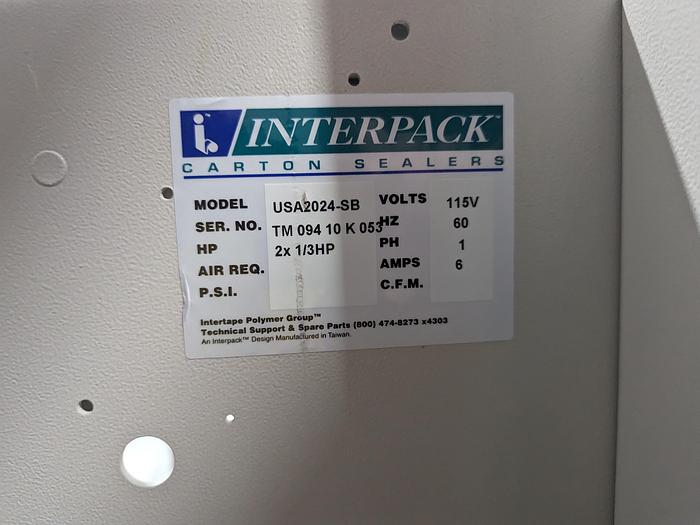 Used Interpack 2024-SB Case Sealer